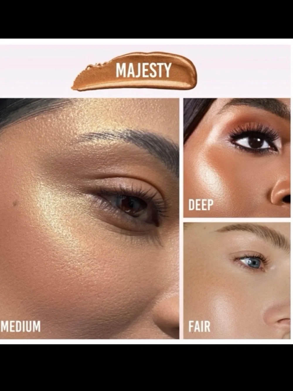 Danessa Myricks Vision Flush Liquid Cream Bronzer Blush in Majesty BNIB